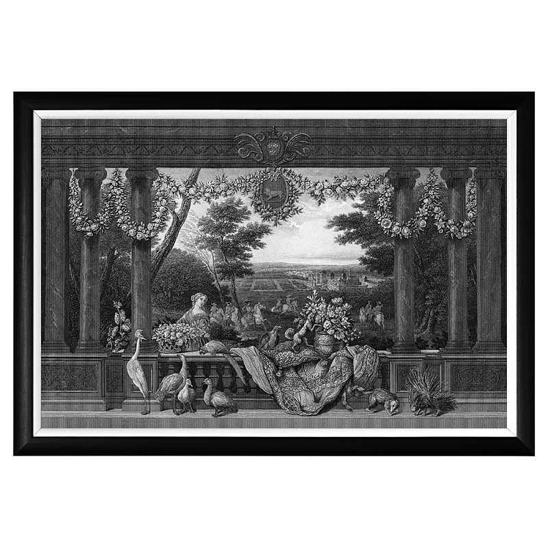 Постер Vincennes Poster Черный Белый Постер Vincennes Poster Черный Белый в Грозном | Loft Concept