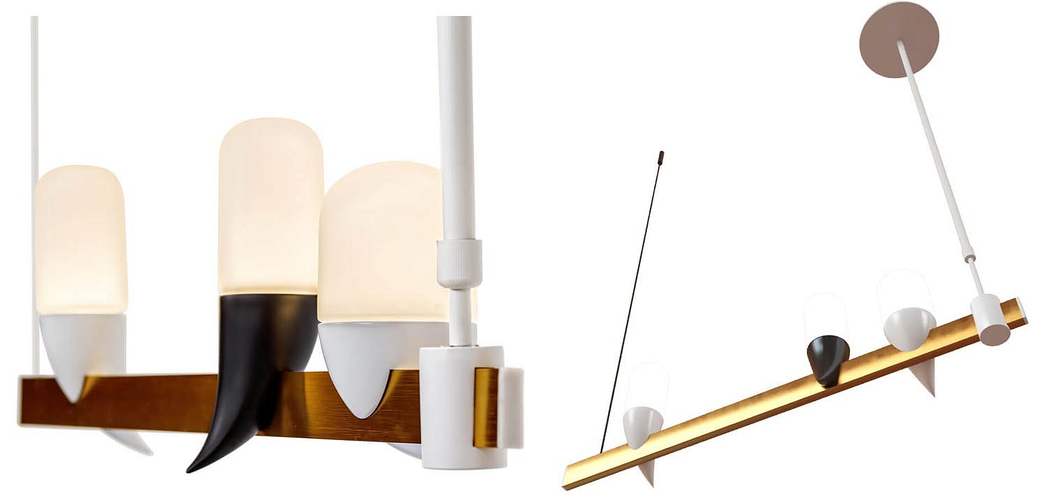 Люстра Ebenezer Chandelier Linear white 60 Люстра Ebenezer Chandelier Linear white 60 - Loft-Concept в Грозном