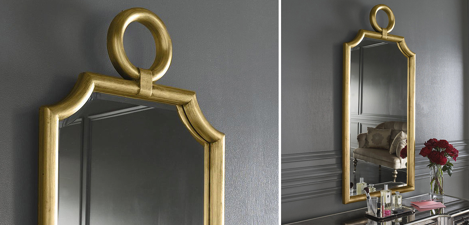 Зеркало Oddmar Mirror Gold Зеркало Oddmar Mirror Gold - Loft-Concept в Грозном