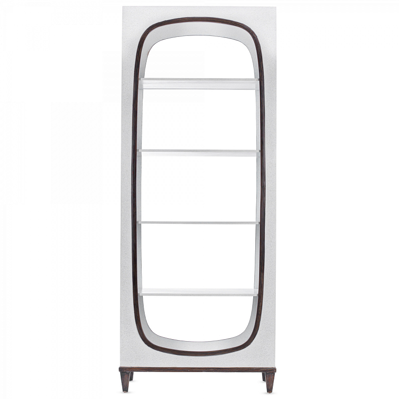Стеллаж Theodore Alexander Bookcase Balboa Белый Коричневый Стеллаж Theodore Alexander Bookcase Balboa Белый Коричневый в Грозном | Loft Concept