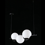 Люстра подвесная светодиодная Jagna Black and White варинант исполнения - 3 | Loft Concept в Грозном