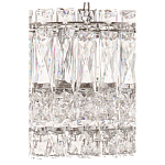 Люстра подвесная круглая из прозрачного хрусталя с корпусом из металла цвета хром Selfsufficient варинант исполнения - 2 | Loft Concept в Грозном