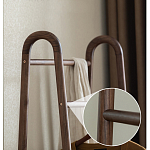 Вешалка деревянная с 2- мя ящиками Moon Walnut Furniture варинант исполнения - 6 | Loft Concept в Грозном