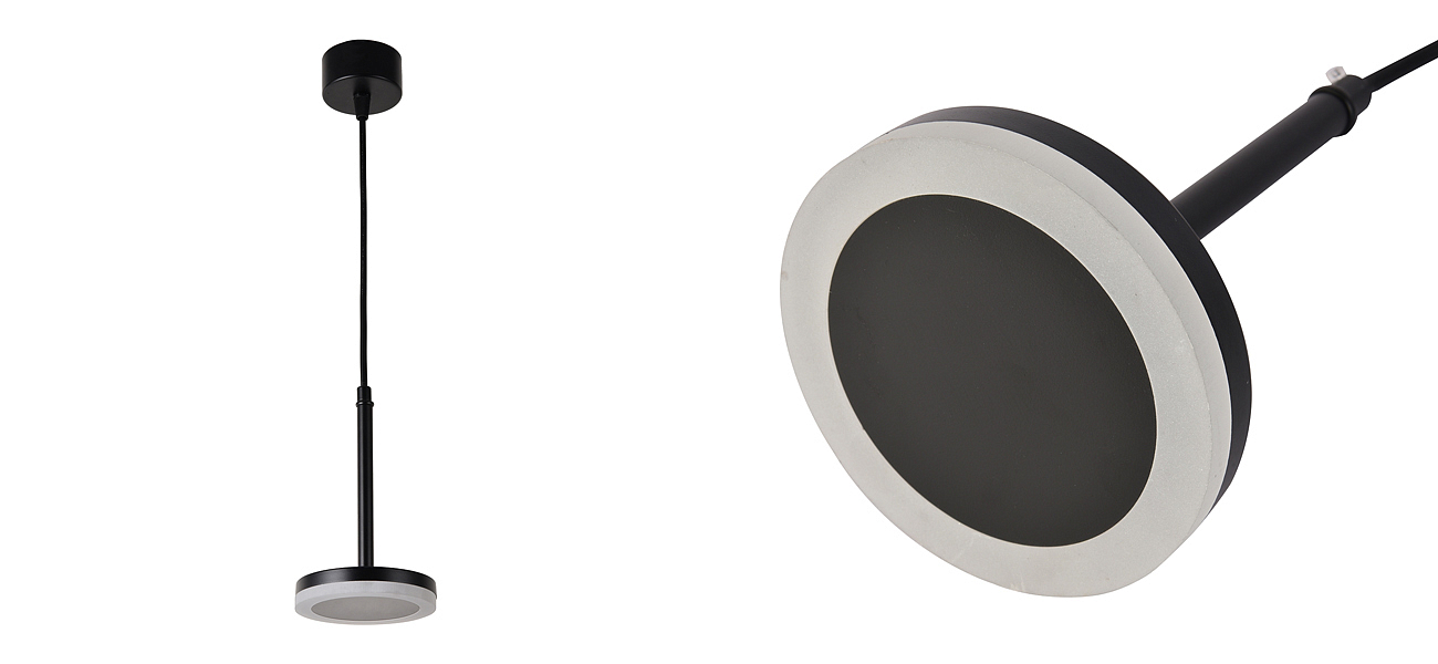 Светодиодный подвесной светильник DIENES Black Светодиодный подвесной светильник DIENES Black - Loft-Concept в Грозном
