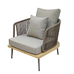 Кресло уличное серое Street Comfort  варинант исполнения - 1 | Loft Concept в Грозном