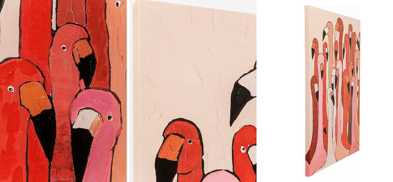 Постер A flock of Flamingos Постер A flock of Flamingos - Loft-Concept в Грозном