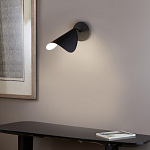 Бра с поворотным плафоном Aracea Black Wall Lamp варинант исполнения - 6 | Loft Concept в Грозном