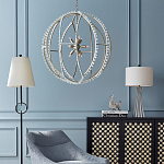 Настольная лампа с черно-белым узором Wavy Stripes варинант исполнения - 3 | Loft Concept в Грозном