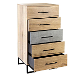 Комод с 3-мя ящиками в стиле лофт Urban Style Space варинант исполнения - 5 | Loft Concept в Грозном