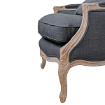 Кресло Ava Classical Armchair graphite flax варинант исполнения - 5 | Loft Concept в Грозном