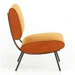 Дизайнерское кресло без подлокотников Gio Ponti ROUND D.154.5 Armchair варинант исполнения - 8 | Loft Concept в Грозном