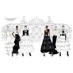 Megan Hess. The Illustrated World of Couture варинант исполнения - 8 | Loft Concept в Грозном