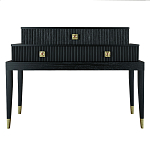 Премиальная Консоль с тремя ящиками Elsa Dreams Black варинант исполнения - 4 | Loft Concept в Грозном