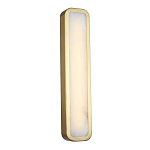 Бра в металлическом корпусе с рассеивателем из бежевого алебастра Cryptocrystalline Stone варинант исполнения - 1 | Loft Concept в Грозном