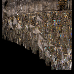 Люстра с каскадом из прозрачного хрусталя Constant Sparks варинант исполнения - 12 | Loft Concept в Грозном