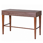 Стол письменный из массива бука с 2-мя ящиками серый Wenge Light варинант исполнения - 3 | Loft Concept в Грозном