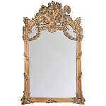 Зеркало настенное в ажурной раме с эффектом старины Classic Ornament Mirror варинант исполнения - 1 | Loft Concept в Грозном