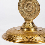 Кофейный стол из металла с круглой столешницей Table Gold Metal варинант исполнения - 3 | Loft Concept в Грозном