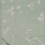 Обои ручная роспись Badminton Mercury Grey варинант исполнения - 2 | Loft Concept в Грозном