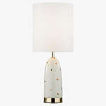 Настольная лампа белого цвета Ladybug варинант исполнения - 3 | Loft Concept в Грозном