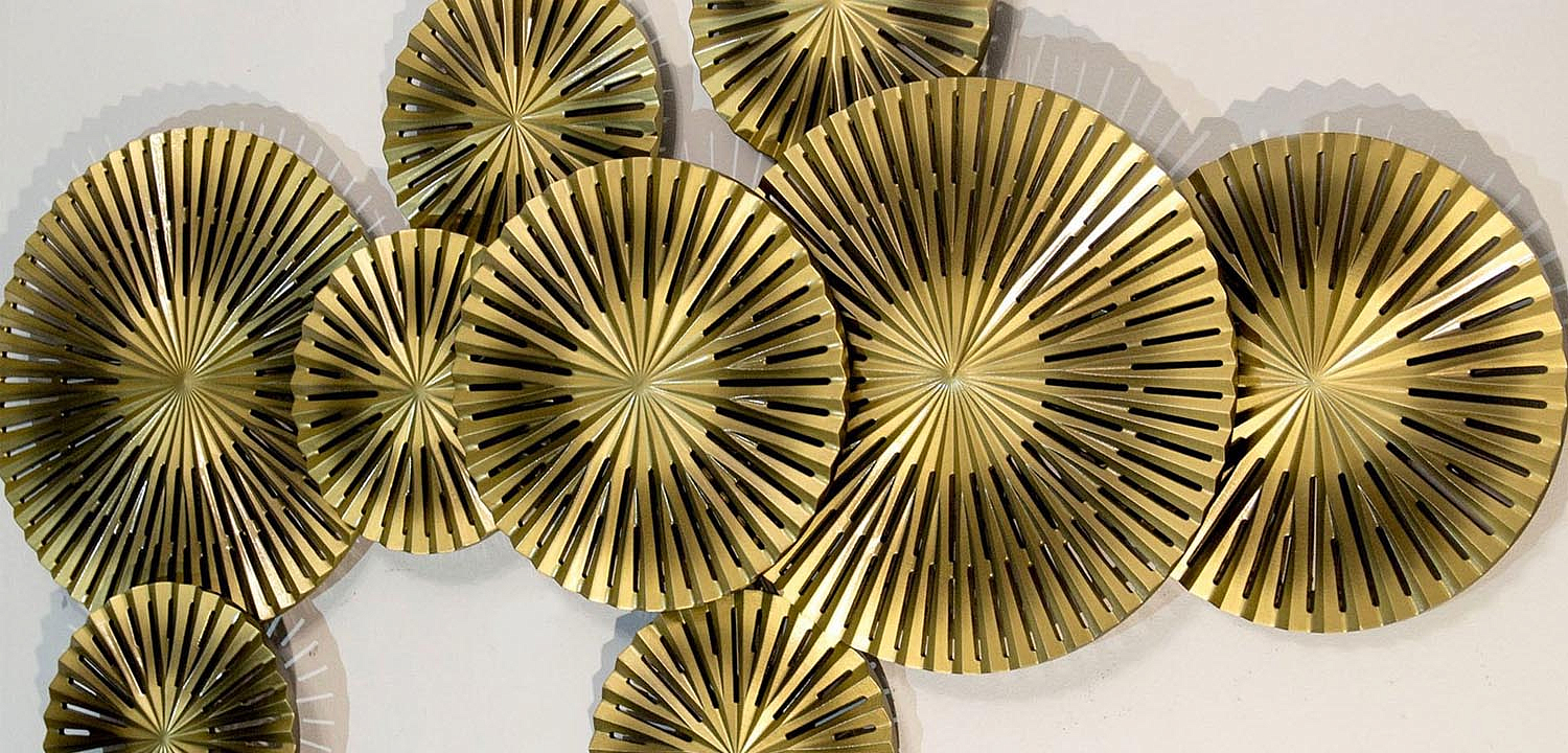 Арт-объект Apollo Brown and Gold Wall Plaque Disc gap 9 Арт-объект Apollo Brown and Gold Wall Plaque Disc gap 9 - Loft-Concept в Грозном