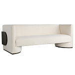 Трехместный диван Florida Sofa  с элегантным деревянным декором  варинант исполнения - 1 | Loft Concept в Грозном