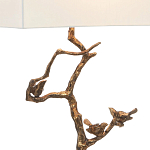 Настольная лампа на ветвистом корпусе с птичками Inspiration from Nature варинант исполнения - 1 | Loft Concept в Грозном