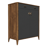 Комод с двумя дверками и ящиками Tasteful Furniture варинант исполнения - 1 | Loft Concept в Грозном