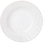 Обеденный сервиз белого цвета из фарфора на 6 персон 26 предметов Floral Charm варинант исполнения - 2 | Loft Concept в Грозном