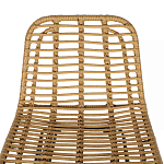 Стул барный с ротанговым плетением Half Bar Chair with Wicker без подлокотников варинант исполнения - 5 | Loft Concept в Грозном