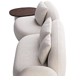 Модульный Диван Orus с овальным столиком  варинант исполнения - 5 | Loft Concept в Грозном