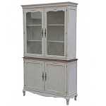 Буфет двустворчатый для посуды в стиле прованс Interiors Romance варинант исполнения - 1 | Loft Concept в Грозном