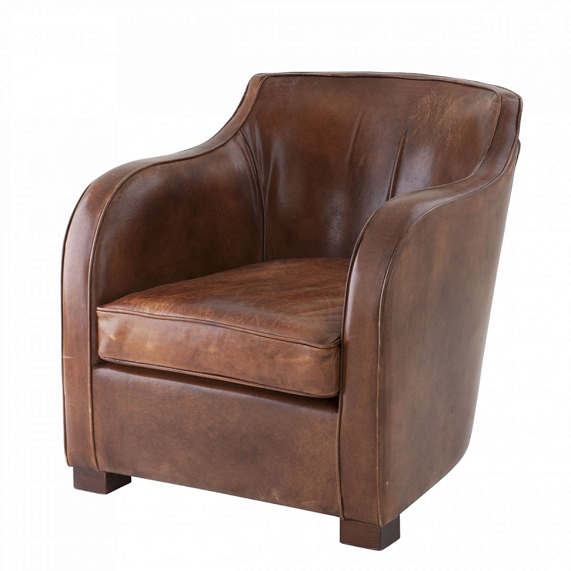 Кресло Eichholtz Chair Berkshire Коричневый Кресло Eichholtz Chair Berkshire Коричневый в Грозном | Loft Concept