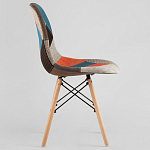 Стул с обивкой в технике пэчворк DSW варинант исполнения - 3 | Loft Concept в Грозном