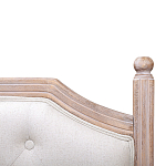 Изголовье кровати бежевое с мягкой обивкой из льна Emma Headboard варинант исполнения - 2 | Loft Concept в Грозном