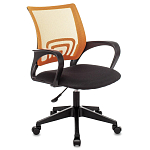 Офисное кресло с основанием из черного пластика Desk chairs Orange варинант исполнения - 1 | Loft Concept в Грозном