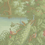 Обои ручная роспись Le Brésil Pastel варинант исполнения - 1 | Loft Concept в Грозном