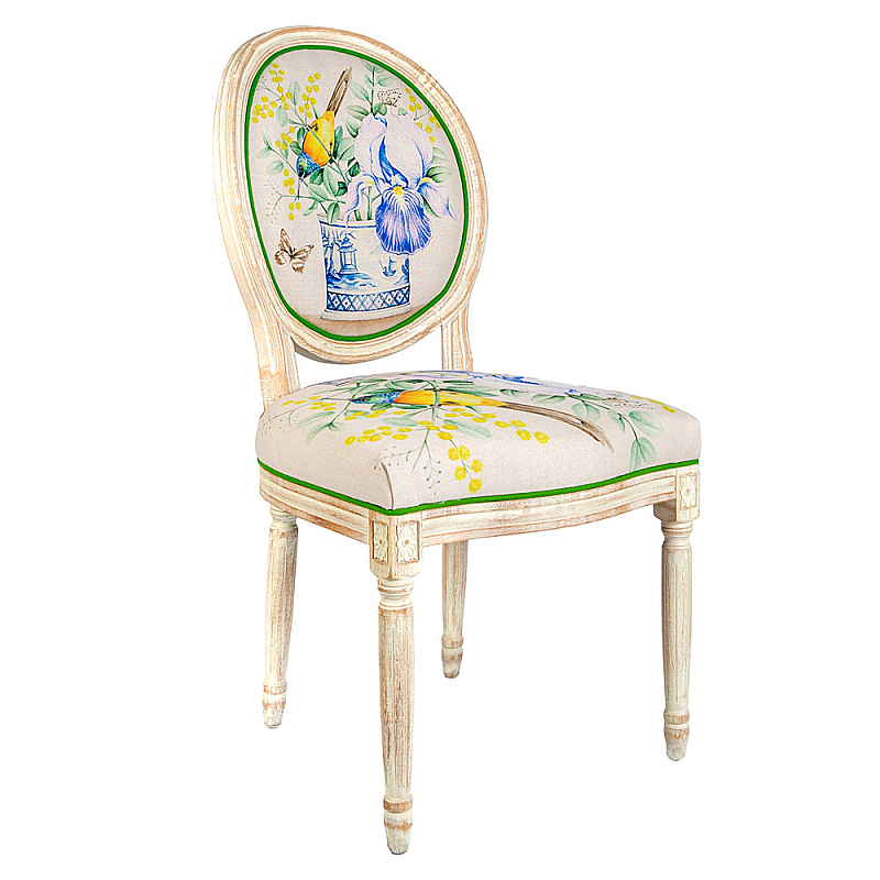Стул Blue Iris Stool Бежевый Мульти Стул Blue Iris Stool Бежевый Мульти в Грозном | Loft Concept