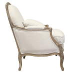 Кресло Ava Classical Armchair beige flax варинант исполнения - 1 | Loft Concept в Грозном