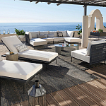 Уличное кресло Alaric Armchair Black варинант исполнения - 7 | Loft Concept в Грозном