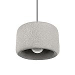 Подвесной светильник с цилиндрическим фактурным абажуром Sergey Makhno варинант исполнения - 1 | Loft Concept в Грозном