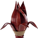 Настольная лампа красная INDONESIAN LAMPS варинант исполнения - 2 | Loft Concept в Грозном