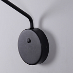 Бра с длинным чёрным металлическим каркасом Bendik Lighting варинант исполнения - 6 | Loft Concept в Грозном