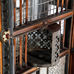 Декоративная антикварная клетка Wise Raven варинант исполнения - 4 | Loft Concept в Грозном