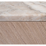 Комод с мраморной столешницей Uniqueness Marble варинант исполнения - 3 | Loft Concept в Грозном