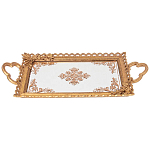 Поднос декоративный бронзовый Mirror Surface Bronze варинант исполнения - 1 | Loft Concept в Грозном