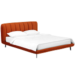 Кровать с мягким изголовьем Brussels варинант исполнения - 1 | Loft Concept в Грозном