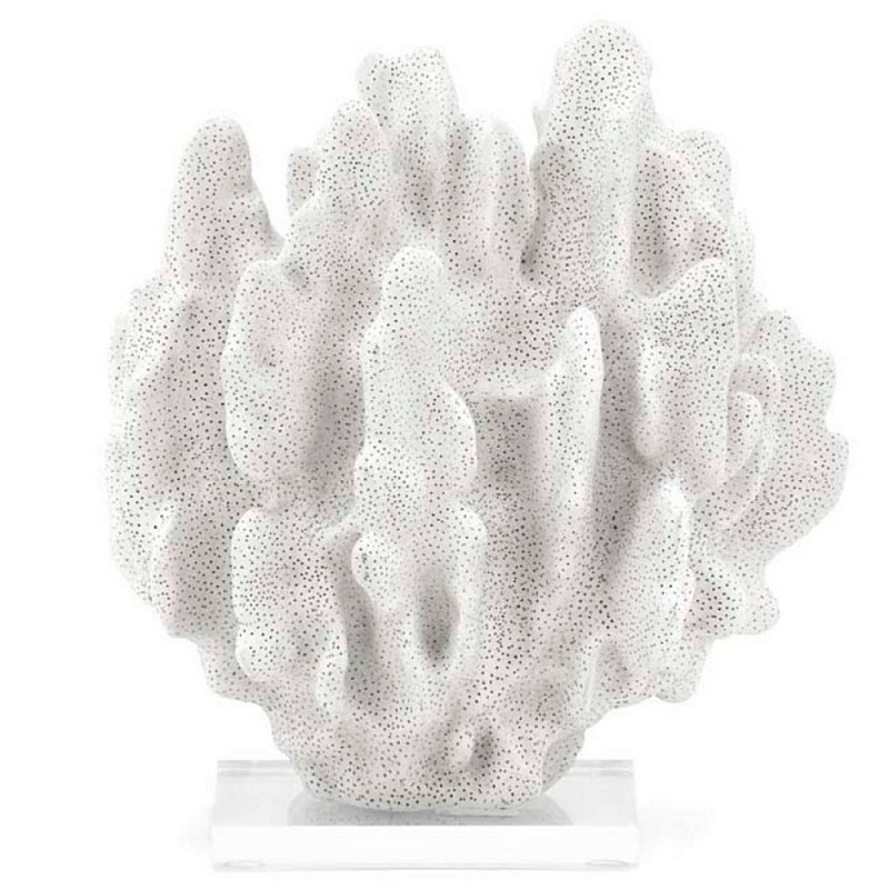 Статуэтка Coral Sponge Белый Прозрачный Статуэтка Coral Sponge Белый Прозрачный в Грозном | Loft Concept