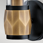 Бра для ванных комнат с прозрачным стеклянным плафоном в форме цилиндра Hinkley варинант исполнения - 15 | Loft Concept в Грозном