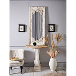 Зеркало настенное с деревянной рамой в винтажном исполнении Palace Baroque варинант исполнения - 3 | Loft Concept в Грозном